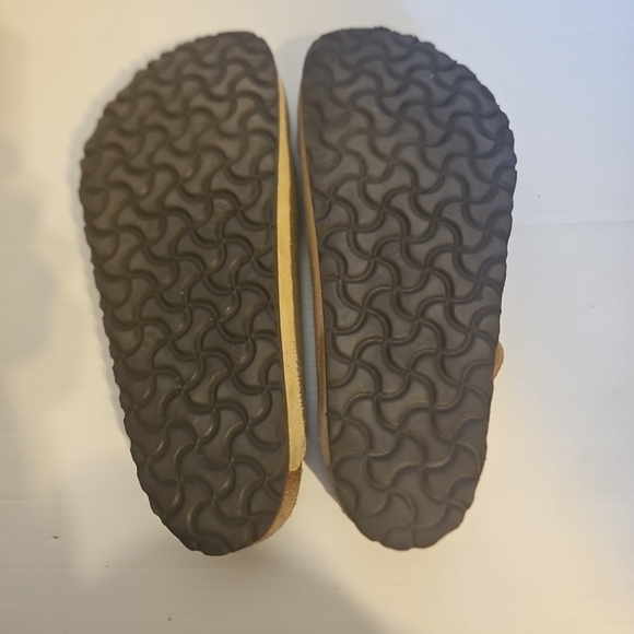Birkenstock Boston Suede Clog Tan Women’s Size 10 / Men’s Size 8 - Picture 10 of 11